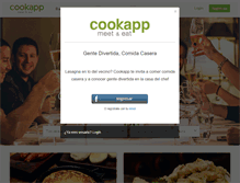 Tablet Screenshot of cookapp.com